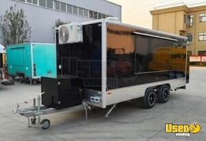 2024 Food Concession Trailer Kitchen Food Trailer Concession Window Michigan for Sale