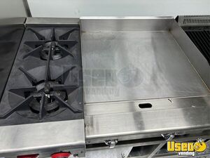 2024 Food Concession Trailer Kitchen Food Trailer Diamond Plated Aluminum Flooring Florida for Sale