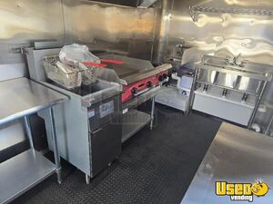 2024 Food Concession Trailer Kitchen Food Trailer Exterior Customer Counter Florida for Sale