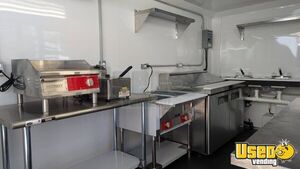 2024 Food Concession Trailer Kitchen Food Trailer Prep Station Cooler Ohio for Sale