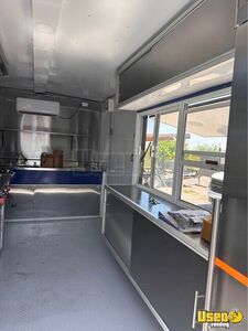 2024 Food Concession Trailer Kitchen Food Trailer Prep Station Cooler Texas for Sale