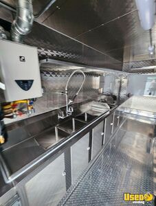 2024 Food Concession Trailer Kitchen Food Trailer Reach-in Upright Cooler Washington for Sale