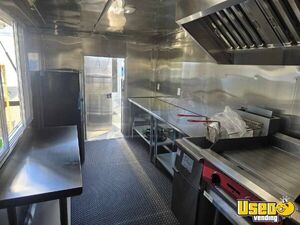 2024 Food Concession Trailer Kitchen Food Trailer Stainless Steel Wall Covers Florida for Sale