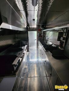 2024 Food Concession Trailer Kitchen Food Trailer Stainless Steel Wall Covers Washington for Sale