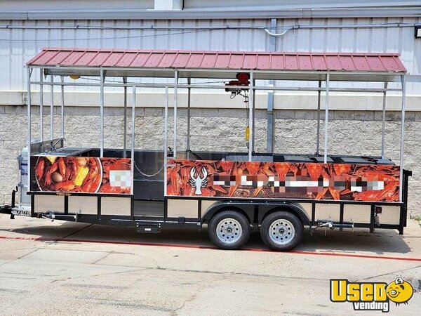 2024 Food Concession Trailer Kitchen Food Trailer Texas for Sale