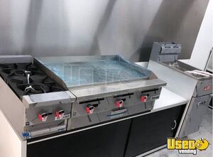 2024 High Runner Kitchen Food Trailer Diamond Plated Aluminum Flooring Texas for Sale