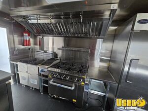 2024 Kitchen Trailer Concession Trailer Stainless Steel Wall Covers Florida for Sale