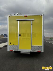 2024 Kitchen Trailer Kitchen Food Trailer Diamond Plated Aluminum Flooring California for Sale