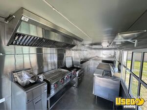 2024 Kitchen Trailer Kitchen Food Trailer Diamond Plated Aluminum Flooring California for Sale