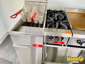 2024 Kitchen Trailer Kitchen Food Trailer Diamond Plated Aluminum Flooring Florida for Sale