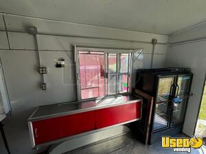 2024 Kitchen Trailer Kitchen Food Trailer Diamond Plated Aluminum Flooring Texas for Sale