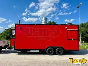 2024 Kitchen Trailer Kitchen Food Trailer Exterior Customer Counter Texas for Sale