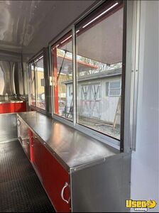 2024 Mc Guber Kitchen Food Trailer Stainless Steel Wall Covers Virginia for Sale