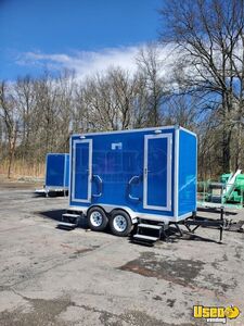 2024 Mobile Bathroom Trailer Restroom / Bathroom Trailer Interior Lighting New York for Sale