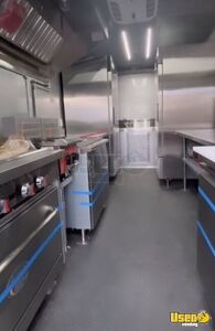 2024 Mobile Concession Trailer Kitchen Food Trailer Exterior Customer Counter North Carolina for Sale