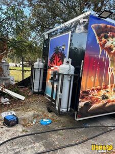 2024 Tl Pizza Trailer Stainless Steel Wall Covers Florida for Sale