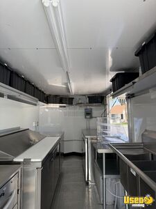 2024 V Nose 7x14 Trailer Plus Concession Trailer Diamond Plated Aluminum Flooring Arizona for Sale