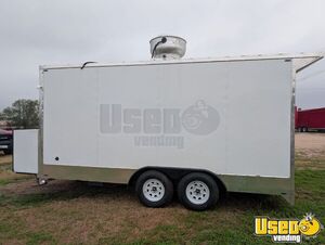 2025 16x8 Kitchen Food Trailer Stainless Steel Wall Covers Texas for Sale