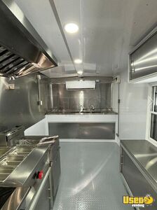 2025 2025 Kitchen Food Trailer Diamond Plated Aluminum Flooring Texas for Sale