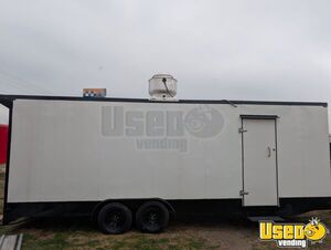 2025 24h8 Kitchen Food Trailer Stainless Steel Wall Covers Texas for Sale