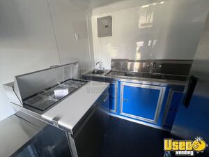 2025 8.5x16 Kitchen Food Trailer Prep Station Cooler Georgia for Sale