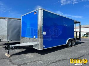 2025 8.5x20 Concession Trailer Barbecue Food Trailer Exterior Customer Counter Georgia for Sale