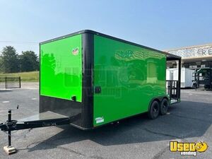 2025 8.5x20 Concession Trailer Barbecue Food Trailer Fresh Water Tank Georgia for Sale