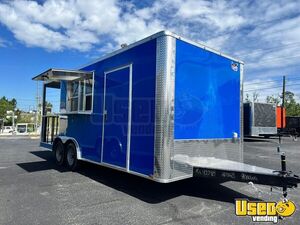 2025 8.5x20 Concession Trailer Barbecue Food Trailer Hot Water Heater Georgia for Sale