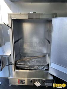 2025 8.5x20ta Kitchen Food Trailer Bbq Smoker Florida for Sale