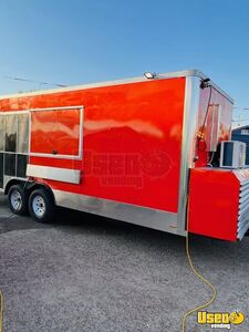 2025 Barbecue Concession Trailer Barbecue Food Trailer Fire Extinguisher Texas for Sale