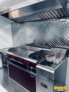 2025 Barbecue Concession Trailer Barbecue Food Trailer Prep Station Cooler Texas for Sale