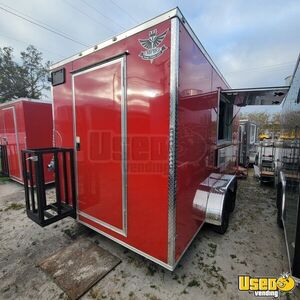 2025 Concession Kitchen Food Trailer Air Conditioning Florida for Sale