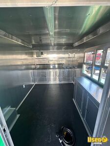 2025 Concession Trailer Concession Trailer Stainless Steel Wall Covers Georgia for Sale