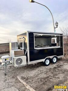 2025 Double Axies Kitchen Food Trailer Air Conditioning Illinois for Sale