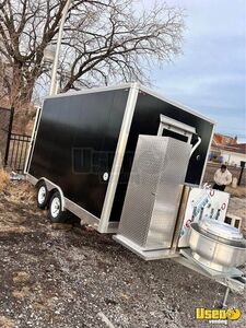 2025 Double Axies Kitchen Food Trailer Removable Trailer Hitch Illinois for Sale