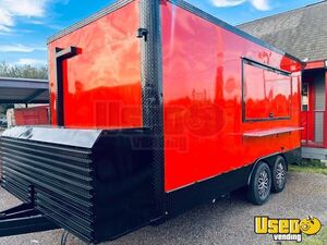 2025 Exp16x8 Kitchen Food Trailer Concession Window Texas for Sale