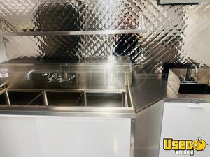 2025 Exp16x8 Kitchen Food Trailer Exterior Lighting Texas for Sale