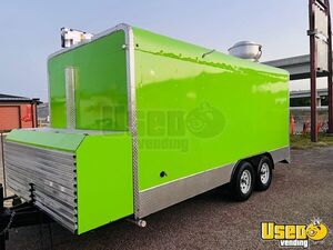 2025 Exp18x8 Kitchen Food Trailer Exhaust Hood Texas for Sale