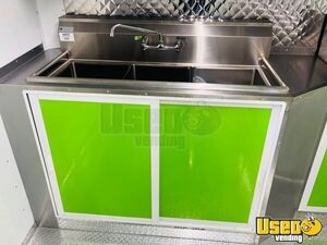 2025 Exp18x8 Kitchen Food Trailer Triple Sink Texas for Sale