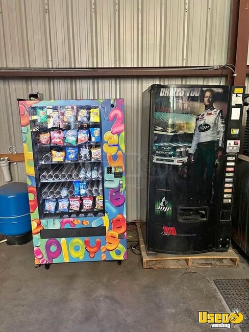 7600 / 501e Automatic Products Snack Machine Florida for Sale