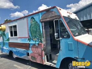 Diesel GMC Step Van Street Food Concession Truck / Used Mobile Vending Unit for Sale in Florida!