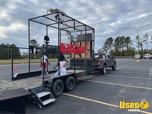 Axe Throwing Trailer Party / Gaming Trailer Interior Lighting Georgia for Sale