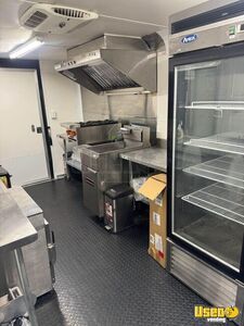 Barbecue Concession Trailer Barbecue Food Trailer Air Conditioning Oklahoma for Sale