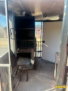 Barbecue Concession Trailer Barbecue Food Trailer Hand-washing Sink Arkansas for Sale