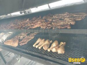 Barbecue Concession Trailer Barbecue Food Trailer Interior Lighting Mississippi for Sale