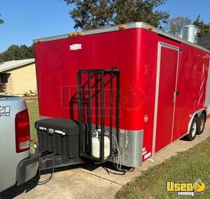 Barbecue Concession Trailer Barbecue Food Trailer Upright Freezer Arkansas for Sale