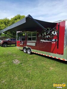 BBQ Trailers with Porch | BBQ Concession Food Trailers - UsedVending