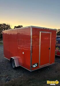 Concession Trailer Concession Trailer Diamond Plated Aluminum Flooring Rhode Island for Sale