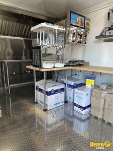 Concession Trailer Concession Trailer Diamond Plated Aluminum Flooring Texas for Sale