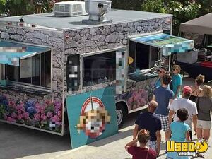 Crepe Trailer Concession Trailer Air Conditioning Florida for Sale